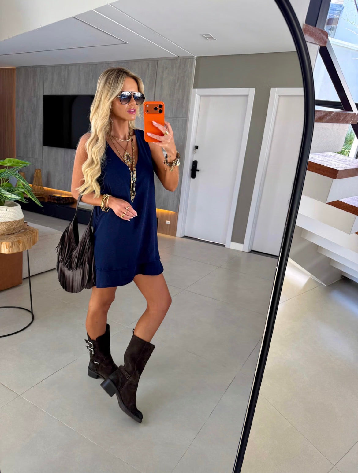 Vestido Curto Manu -  ATENÇÃO! PEÇA EM PRÉ VENDA COM ENVIO EM 16/06