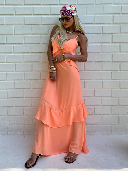 Vestido Babados Camila - PRÉ VENDA / ENVIO EM 02/12