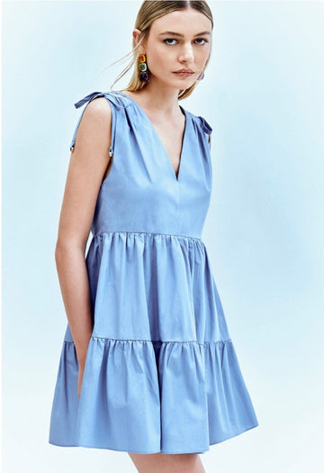 Vestido Tricoline Nadia